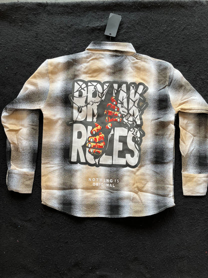 printed baggy shirts
